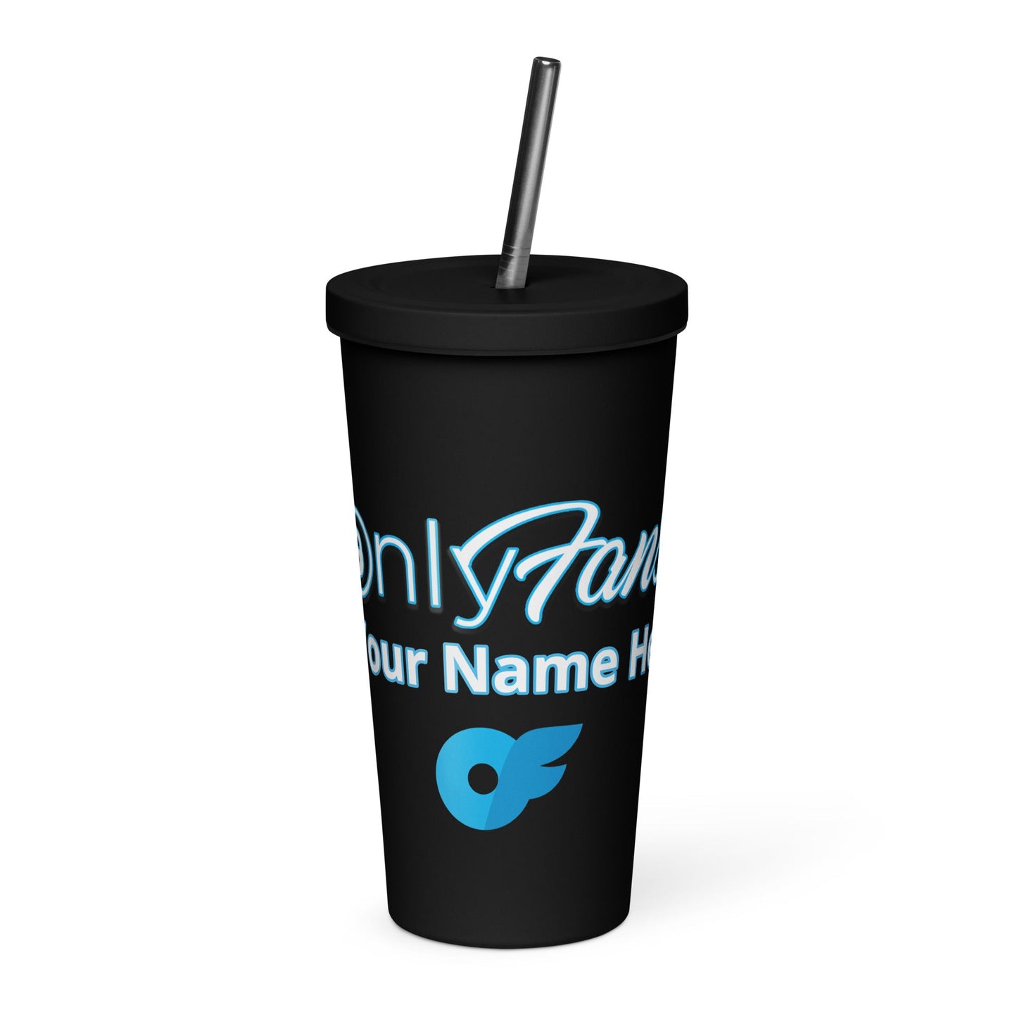 Onlyfans Hydrate your Hotness Personalized Custom Insulated tumbler with a straw Attire T LLC