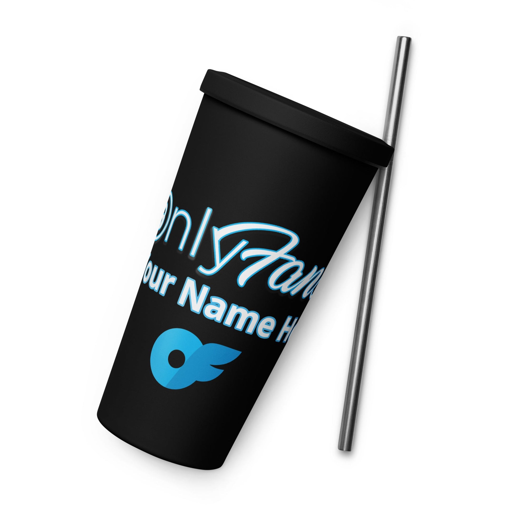 Onlyfans Hydrate your Hotness Personalized Custom Insulated tumbler with a straw Attire T LLC