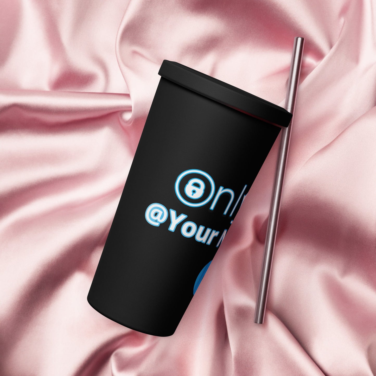 Onlyfans Hydrate your Hotness Personalized Custom Insulated tumbler with a straw Attire T LLC
