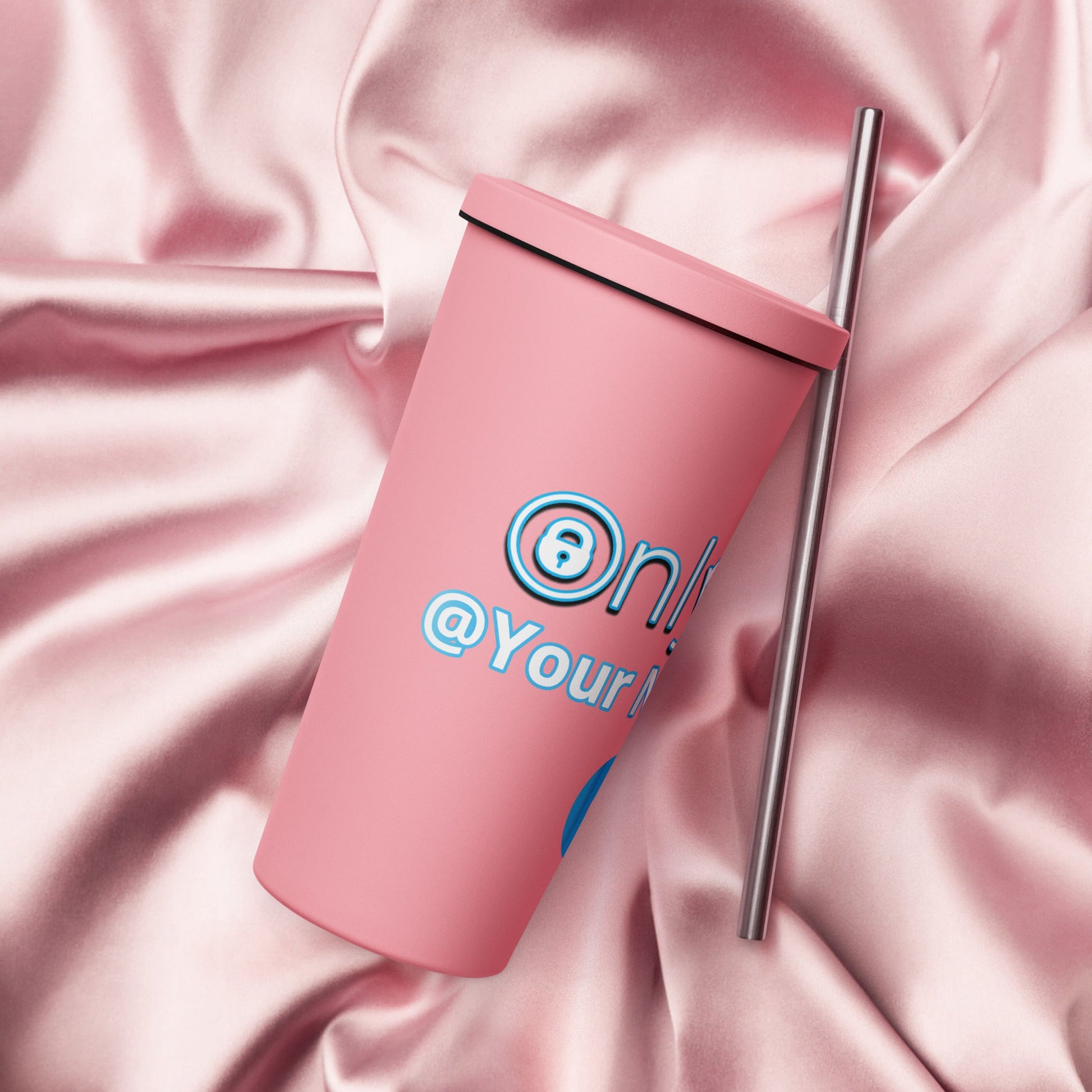 Onlyfans Hydrate your Hotness Personalized Custom Insulated tumbler with a straw Attire T LLC