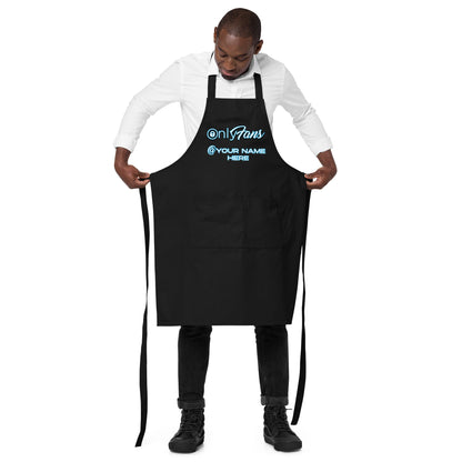 OnlyFans Personalized Organic Cotton Apron by ATTIRET
