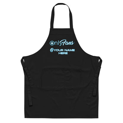 OnlyFans Personalized Organic Cotton Apron by ATTIRET