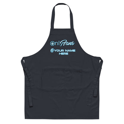 OnlyFans Personalized Organic Cotton Apron by ATTIRET