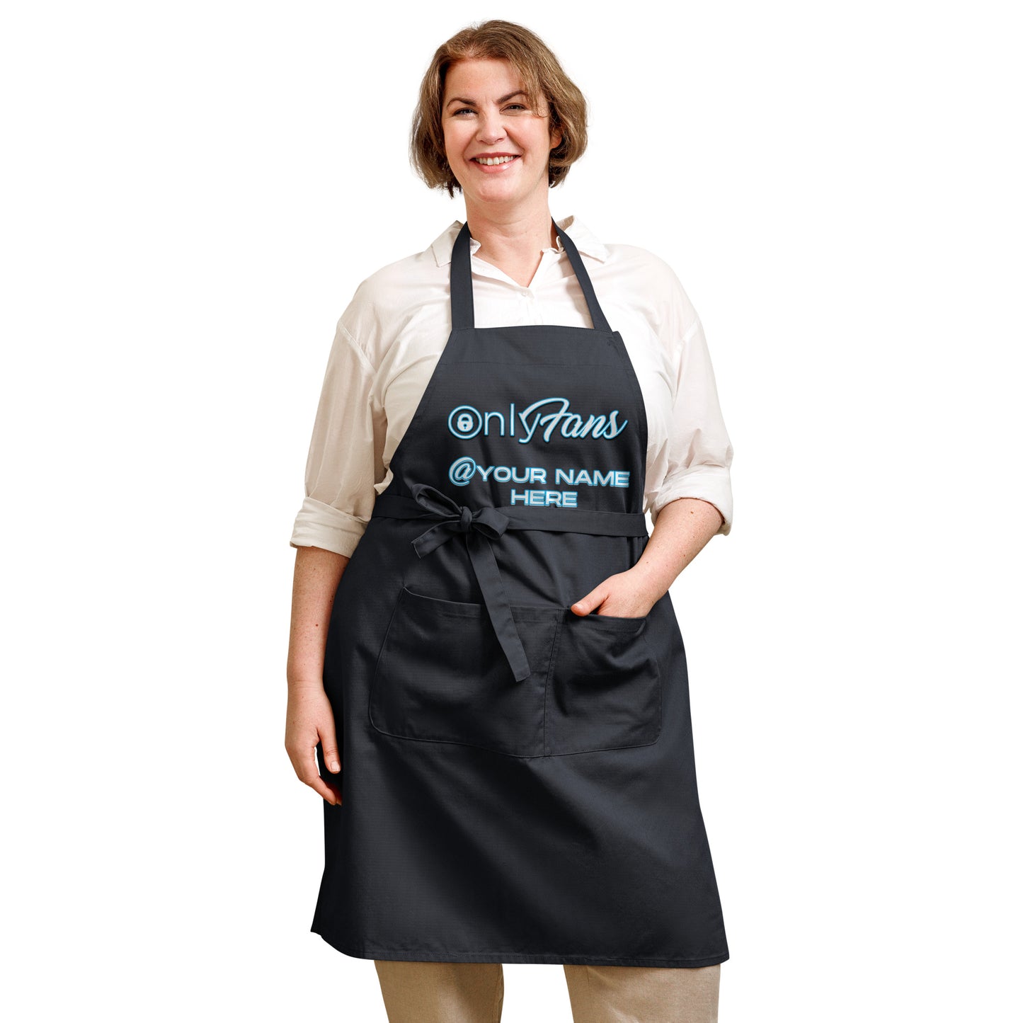 Personalized Onlyfans Custom Organic Cotton Apron - Attire T LLC