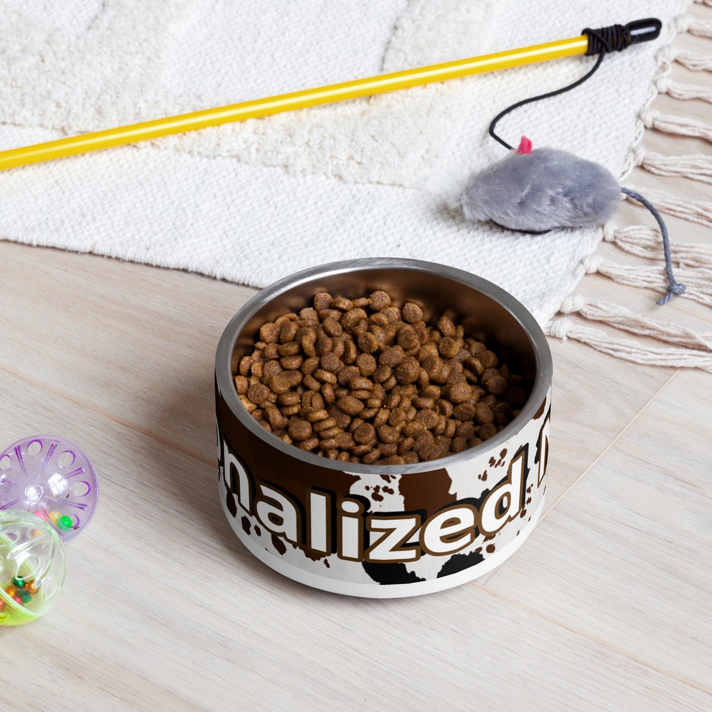 Custom Personalized Dog | Cat  Luxury Bowl | Stainless Steel Paws & Pleasure: Your Pet's VIP Dining Experience Starts Here! Attire T LLC