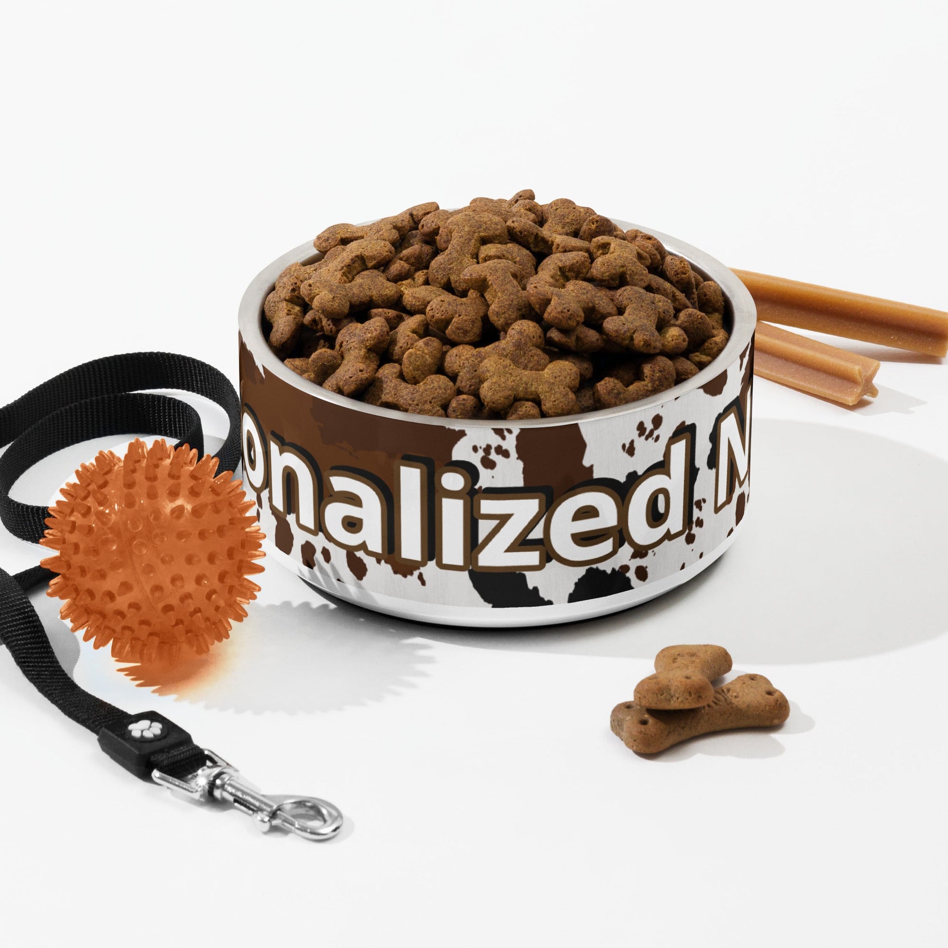 Custom Personalized Dog | Cat  Luxury Bowl | Stainless Steel Paws & Pleasure: Your Pet's VIP Dining Experience Starts Here! Attire T LLC