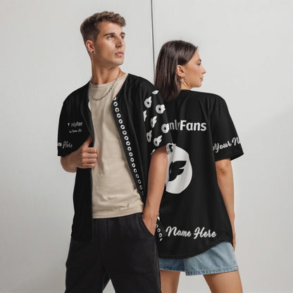 Your Handle Made the Lineup — Personalized OnlyFans Baseball Jersey