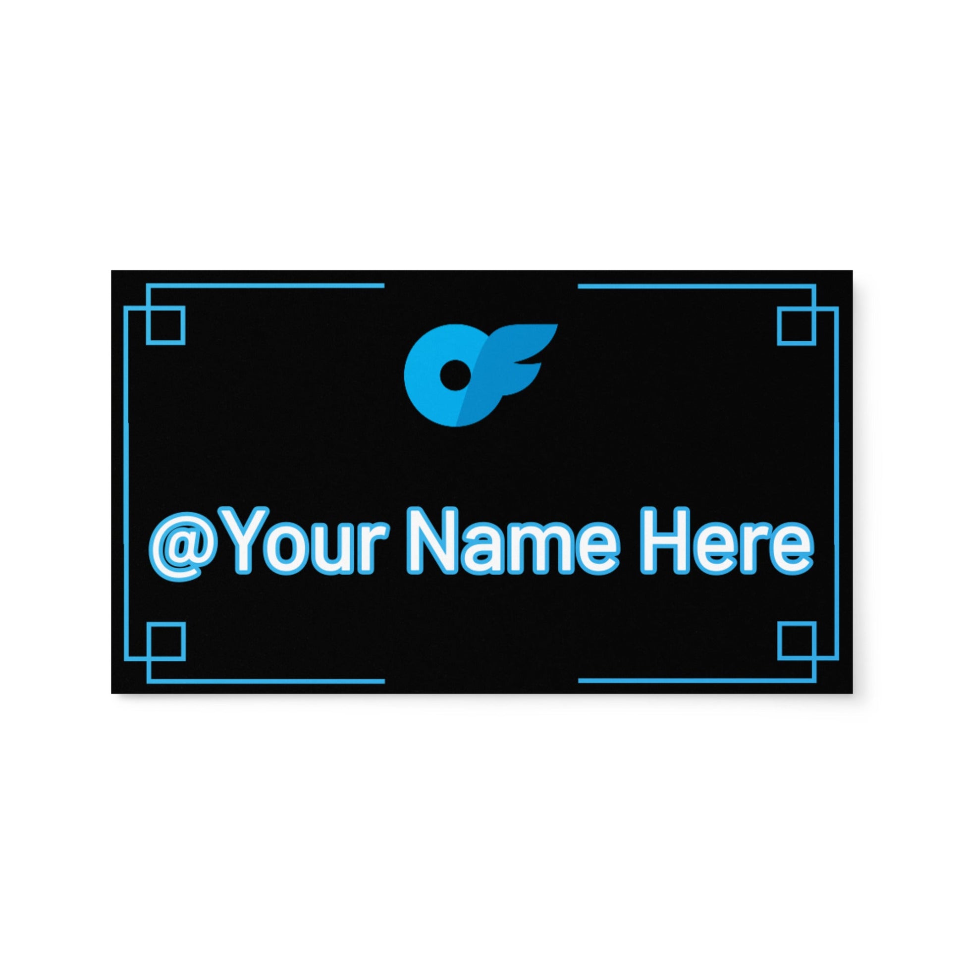 Onlyfans Personalized Custom Flash Your Fame Yes, I do Have an Onlyfans Set of business cards Attire T LLC