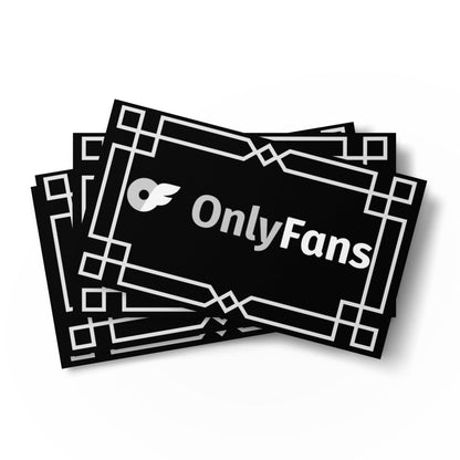 OnlyFans Custom Name Business Card Set by ATTIRET