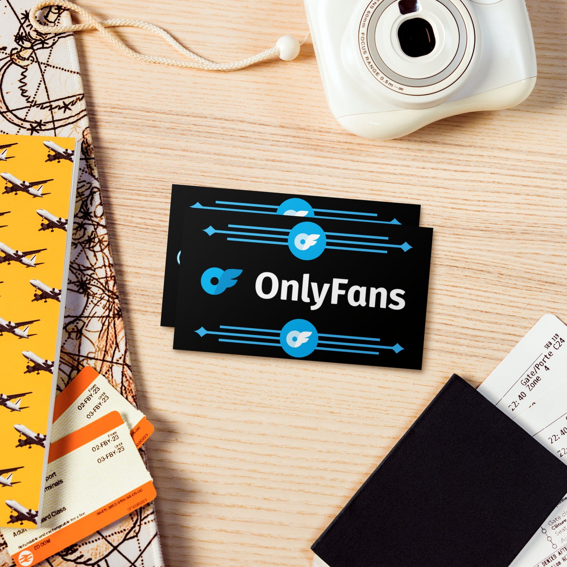Turn Heads & Leave Your Mark with OnlyFans Custom Name Set of Business Cards | Personalized | Custom | Promote Content Creator Attire T LLC