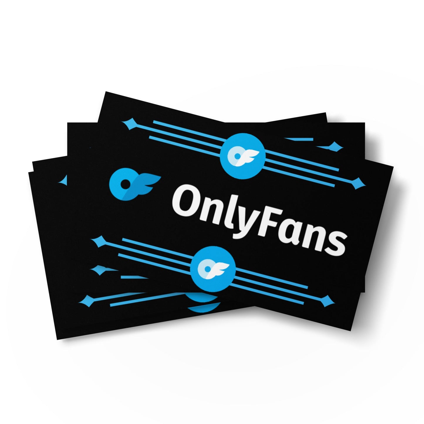 Turn Heads & Leave Your Mark with OnlyFans Custom Name Set of Business Cards | Personalized | Custom | Promote Content Creator Attire T LLC