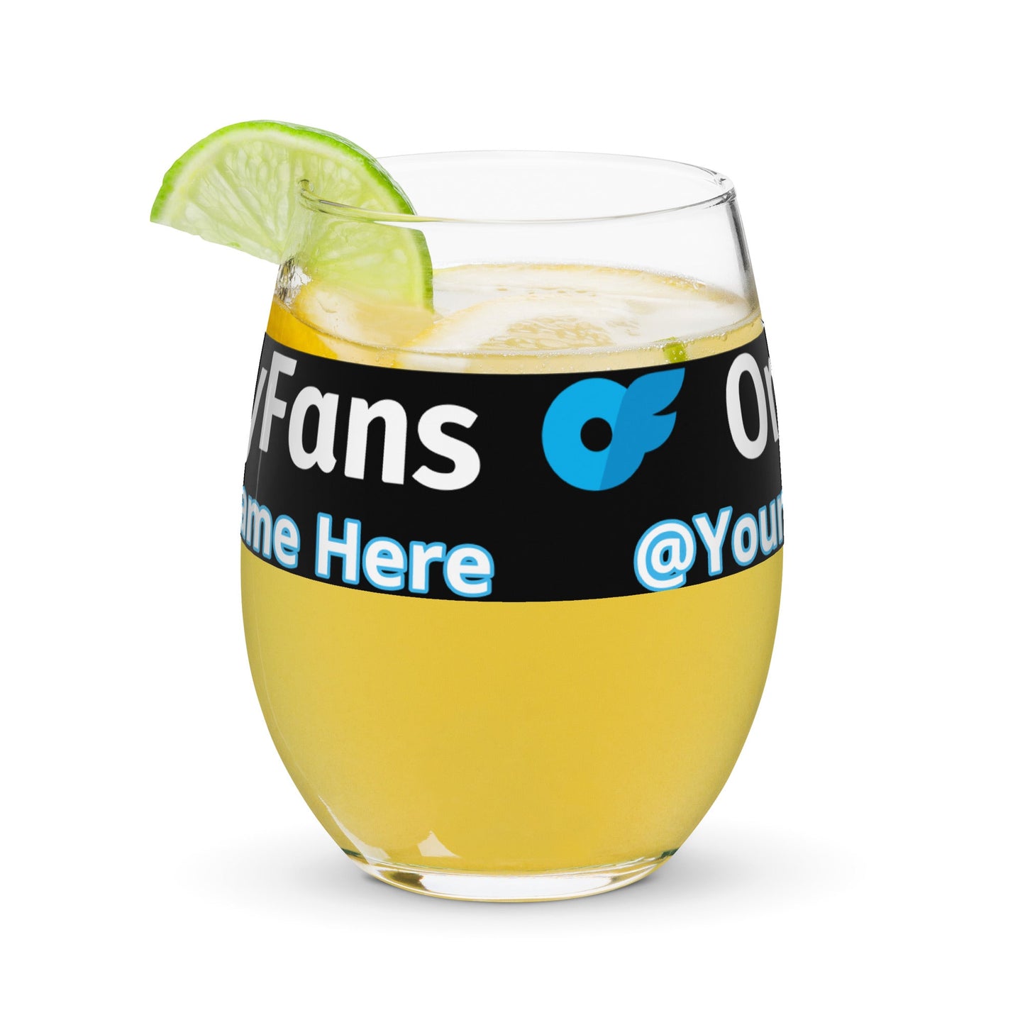 Onlyfans Sip and Tease Personalized Custom Stemless wine glass | Alcohol beverage drink cup | Summer glassware | Luxury Glass Cup | Tumblers | Vessel Attire T LLC