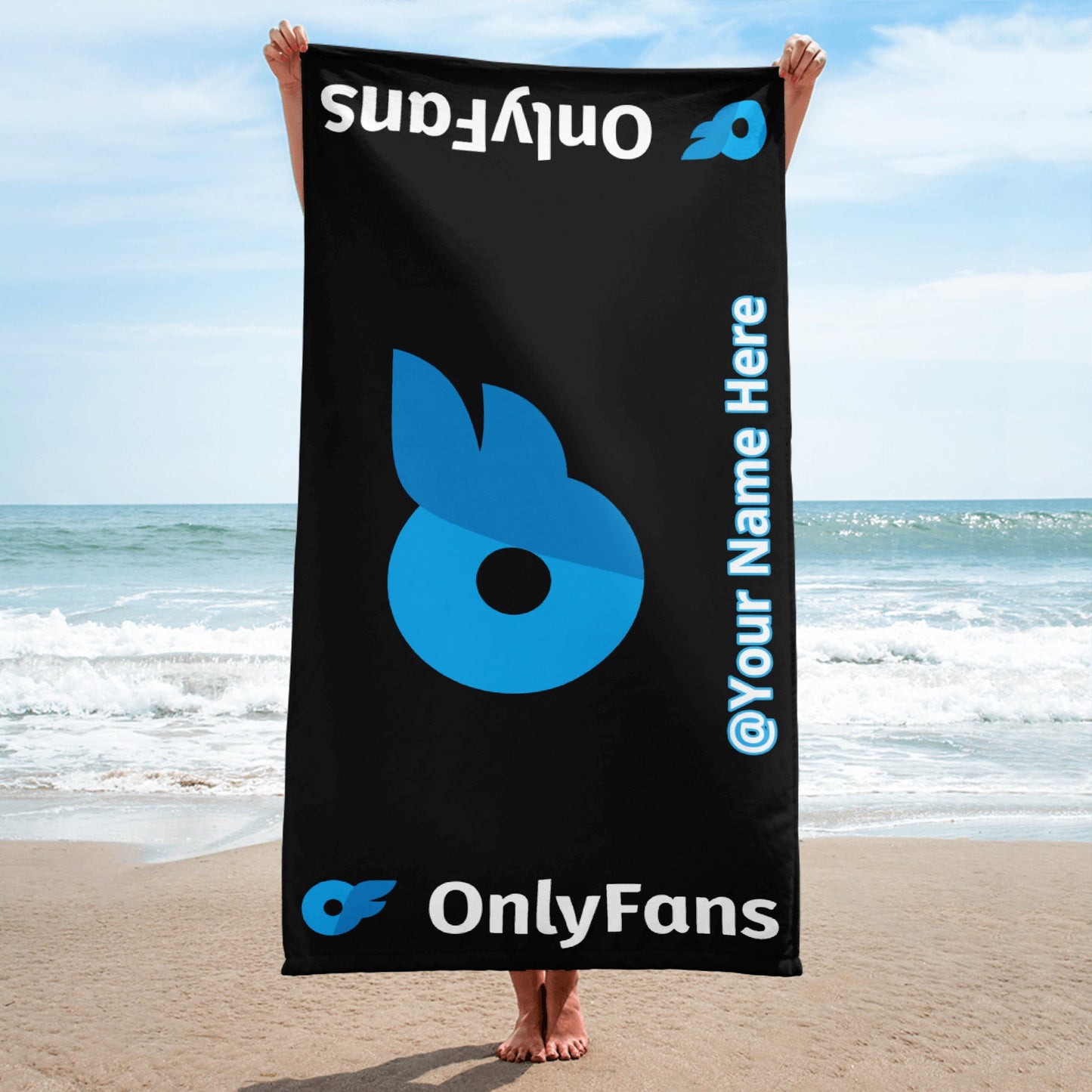 Onlyfans | Wrap Yourself in Seduction: Your Personalized Onlyfans Towel | Name Customization | Beach Towel | Pool Towel | Gym towel Attire T LLC