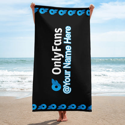 Personalized OnlyFans Creator Name Towel by ATTIRET