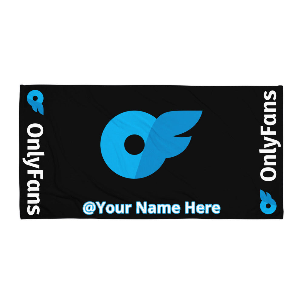Onlyfans | Wrap Yourself in Seduction: Your Personalized Onlyfans Towel | Name Customization | Beach Towel | Pool Towel | Gym towel Attire T LLC