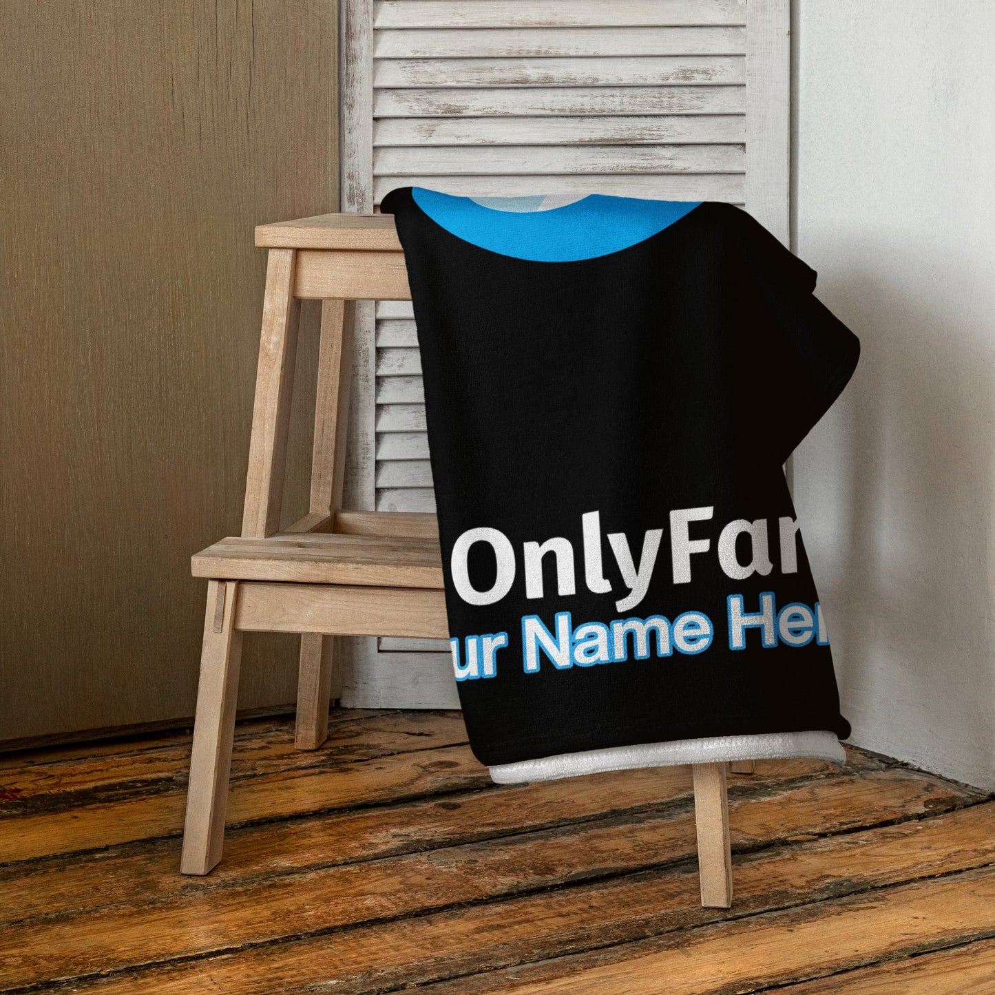 Onlyfans Custom Wrap Yourself in Luxury: Personalized Onlyfans Name Logo Towel | Beach Towel | Pool Towel | Quick Drying Towel | Attire T LLC