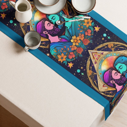 Infinite Connections Internal Lovers Table Runner by ATTIRET