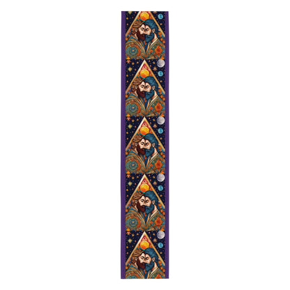 Mystical Union Sun & Moon Lovers Table Runner by ATTIRET