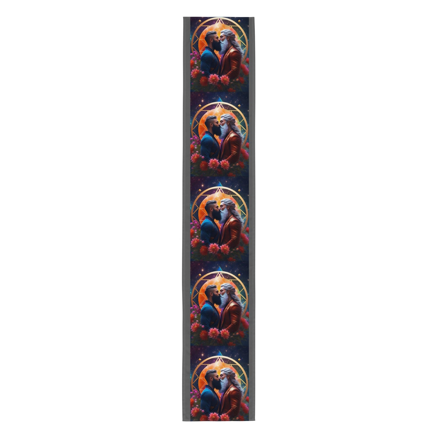 Divine Union:Timeless Gay Lovers Table runner Attire T LLC
