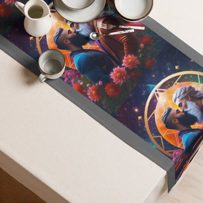 Divine Union Gay Lovers Table Runner by ATTIRET