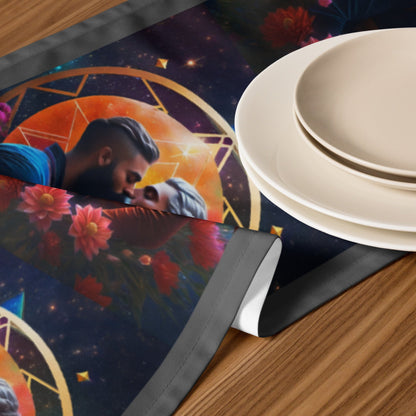 Divine Union Gay Lovers Table Runner by ATTIRET