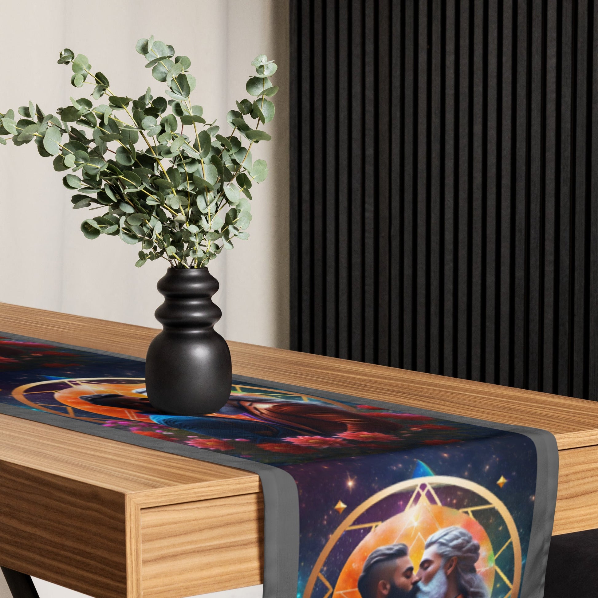 Divine Union:Timeless Gay Lovers Table runner Attire T LLC