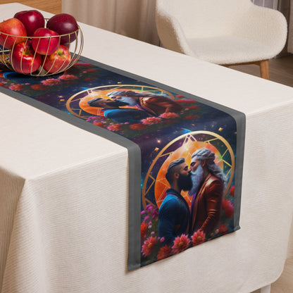 Divine Union Gay Lovers Table Runner by ATTIRET