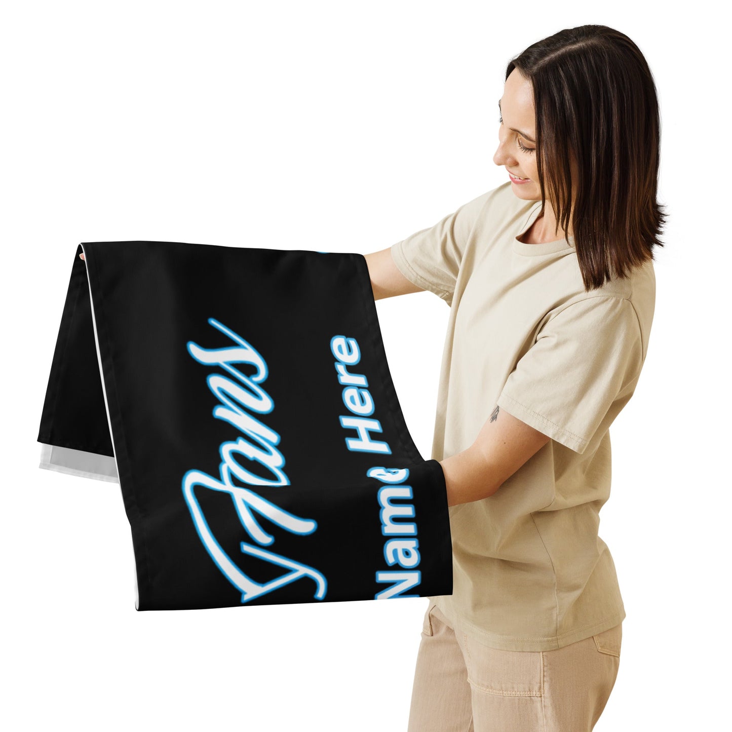 Onlyfans Personalized Custom Table Runner ( Blk) Customized Name Attire T LLC