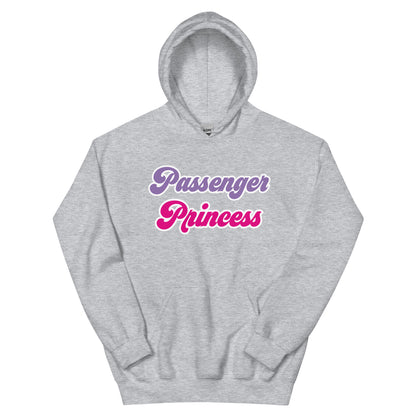 Passenger Princess Hoodie front view by ATTIRET