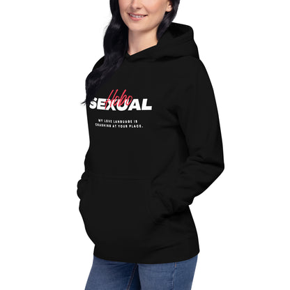 Hobosexual: My Love Language Is Crashing at Your Place Hoodie — additional product view 4