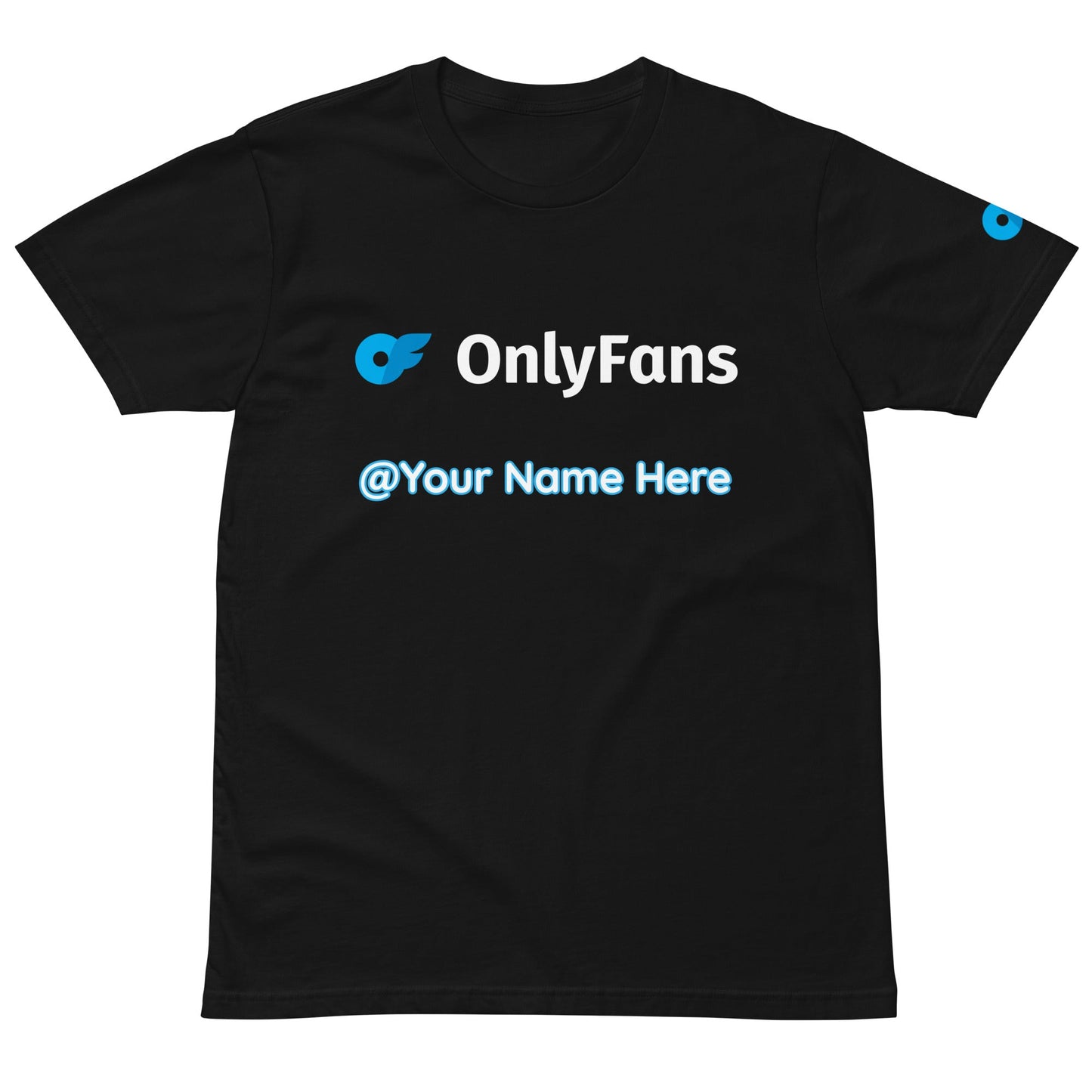 Onlyfans Custom Personalized Name Logo Unisex premium t-shirt | Adult Content Creator Shirt | Men Women Attire T LLC