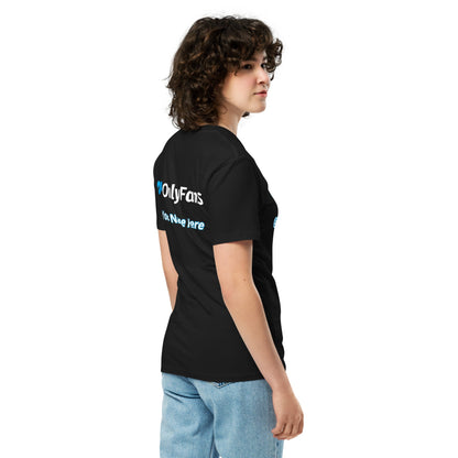 OnlyFans Custom Personalized Name Logo T-Shirt by ATTIRET