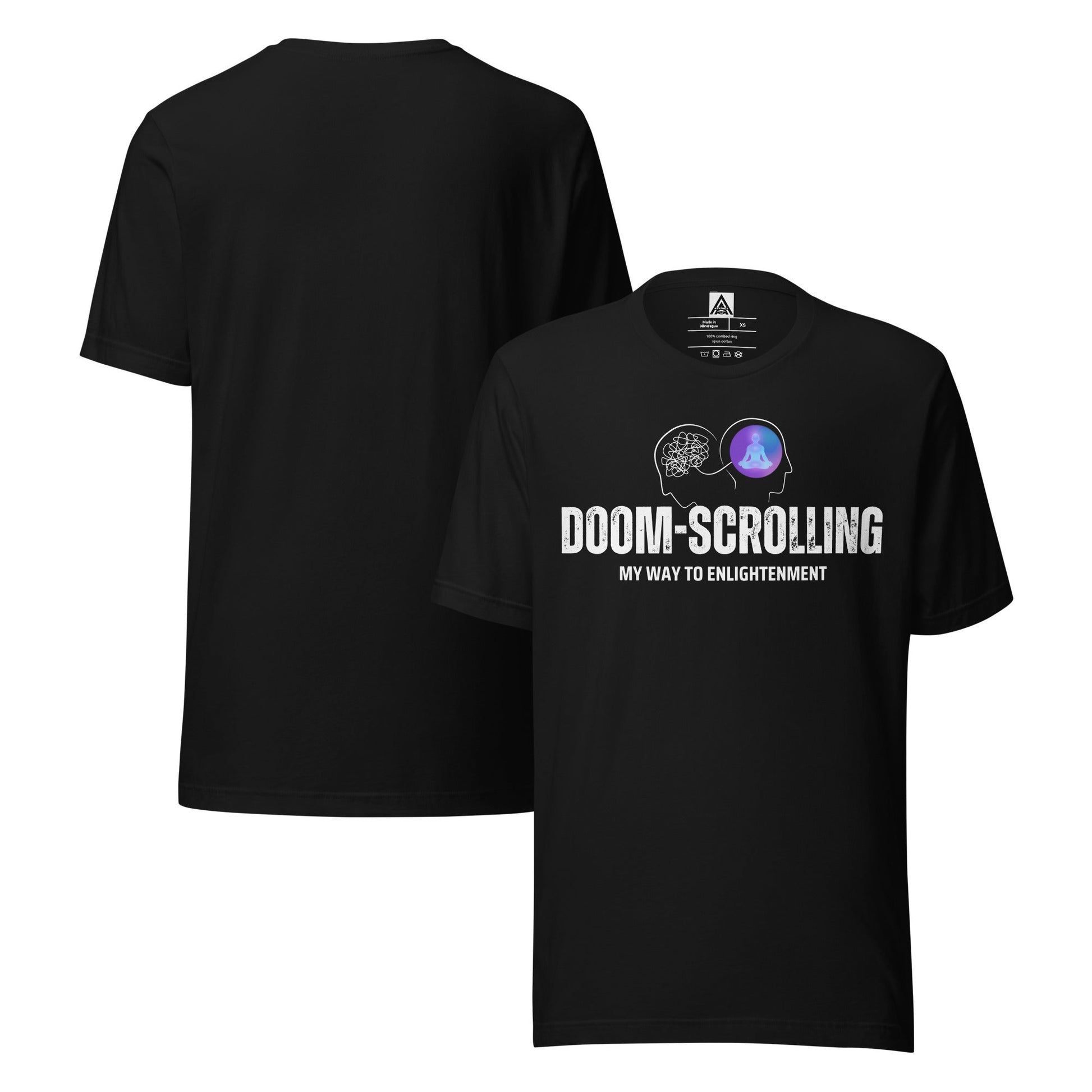 Doom- Scrolling My way to Enlightenment Unisex t-shirt Attire T LLC