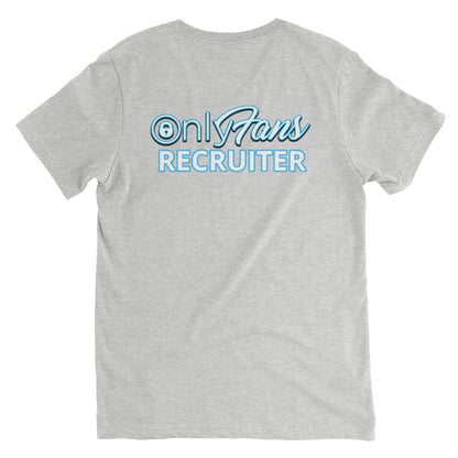 OnlyFans Recruiter V-Neck T-Shirt, Old Logo by ATTIRET