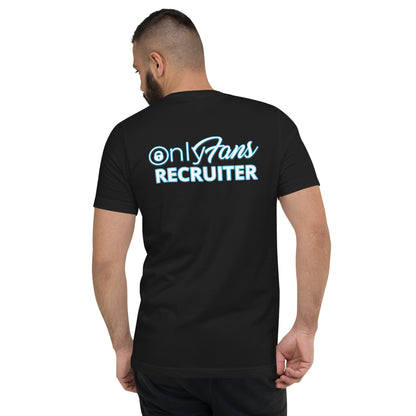 OnlyFans Recruiter V-Neck T-Shirt, Old Logo by ATTIRET