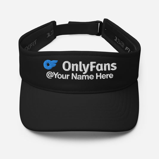 Onlyfans Personalized Custom Logo Name Visor Attire T LLC