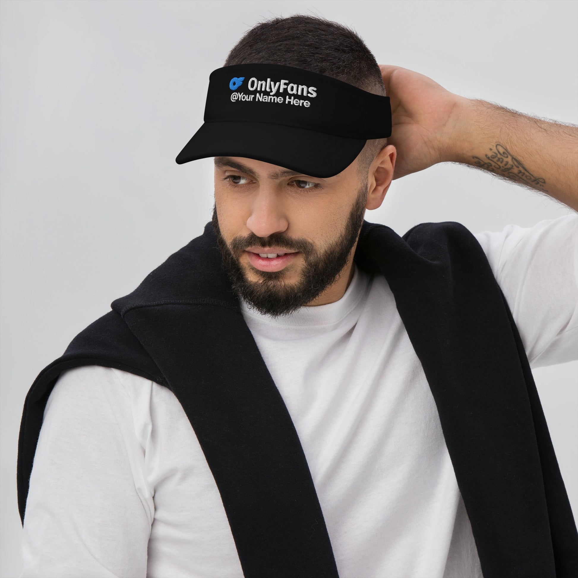 Onlyfans Personalized Custom Logo Name Visor Attire T LLC