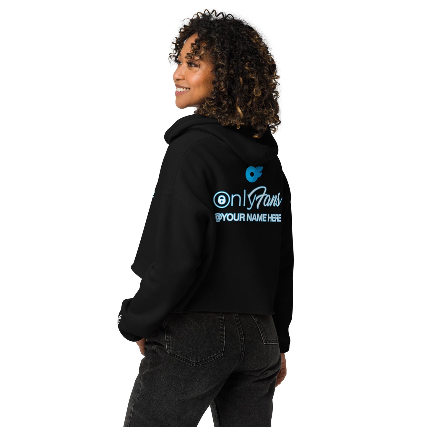 Onlyfans Custom Personalized Name Crop Top Hoodie Attire T LLC