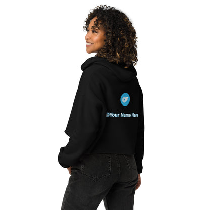 Personalized Sex Work Is Work crop hoodie, additional product view