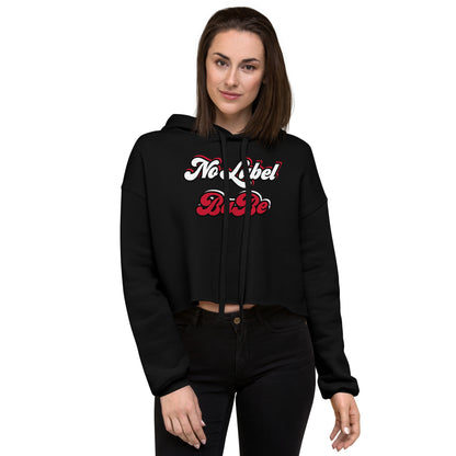 No Label Babe Crop Hoodie front view by ATTIRET