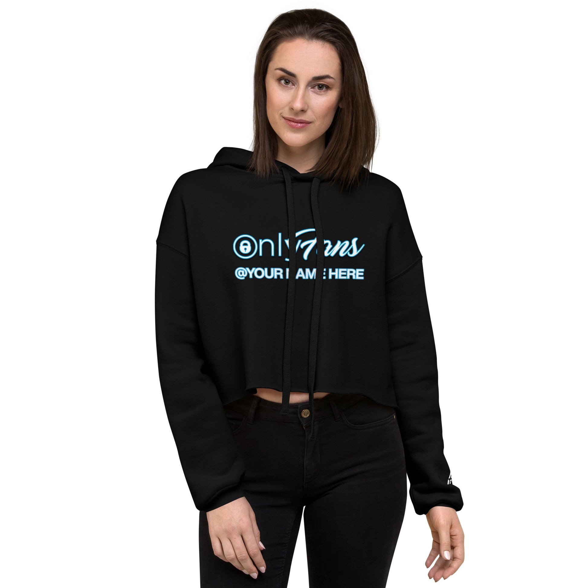Onlyfans Custom Personalized Name Crop Top Hoodie Attire T LLC