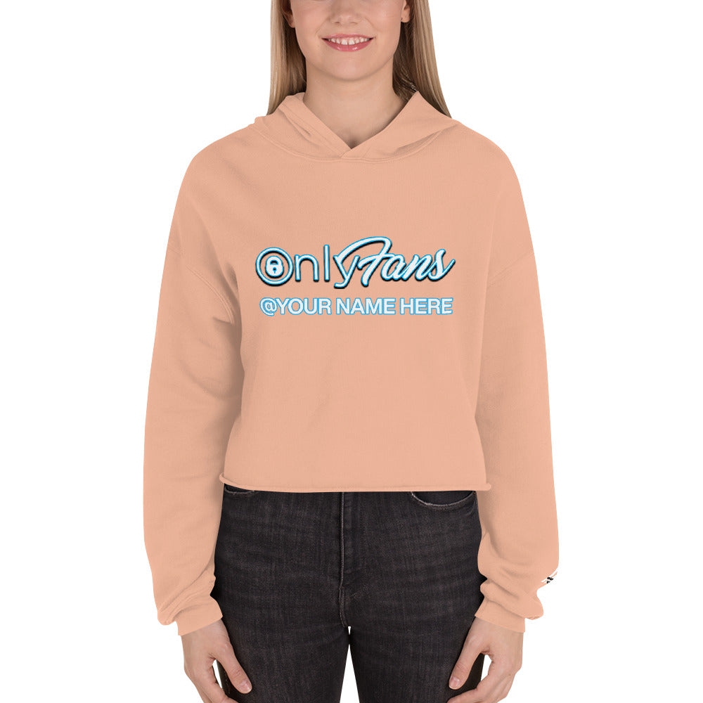 Onlyfans Custom Personalized Name Crop Top Hoodie Attire T LLC