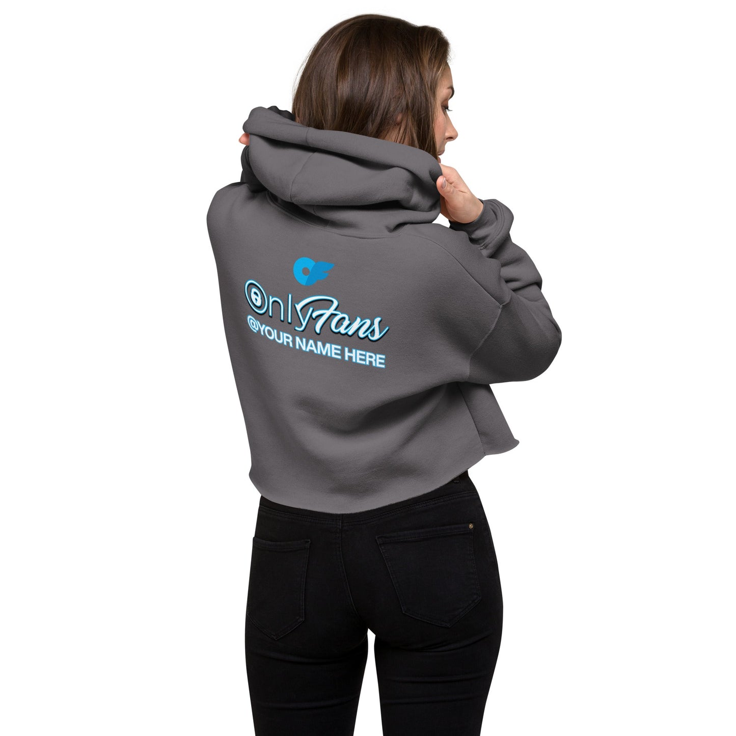 Onlyfans Custom Personalized Name Crop Top Hoodie Attire T LLC