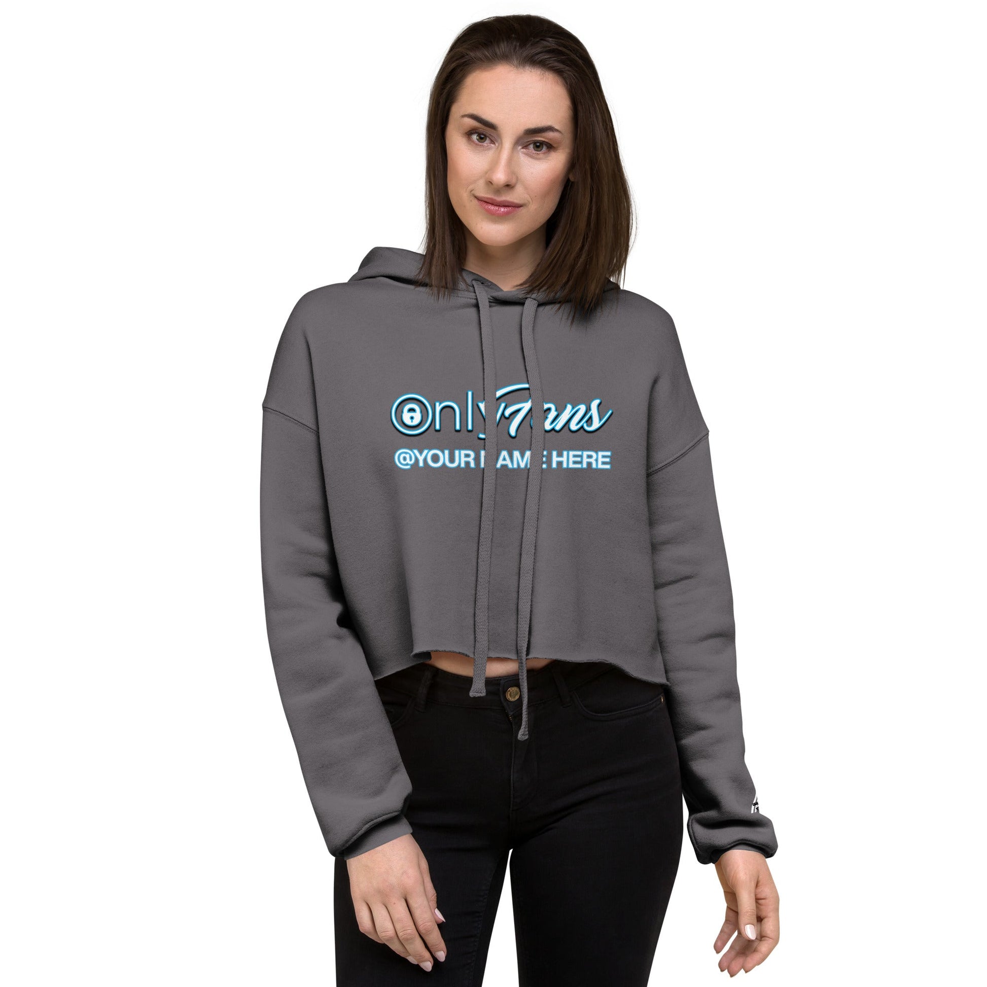 Onlyfans Custom Personalized Name Crop Top Hoodie Attire T LLC