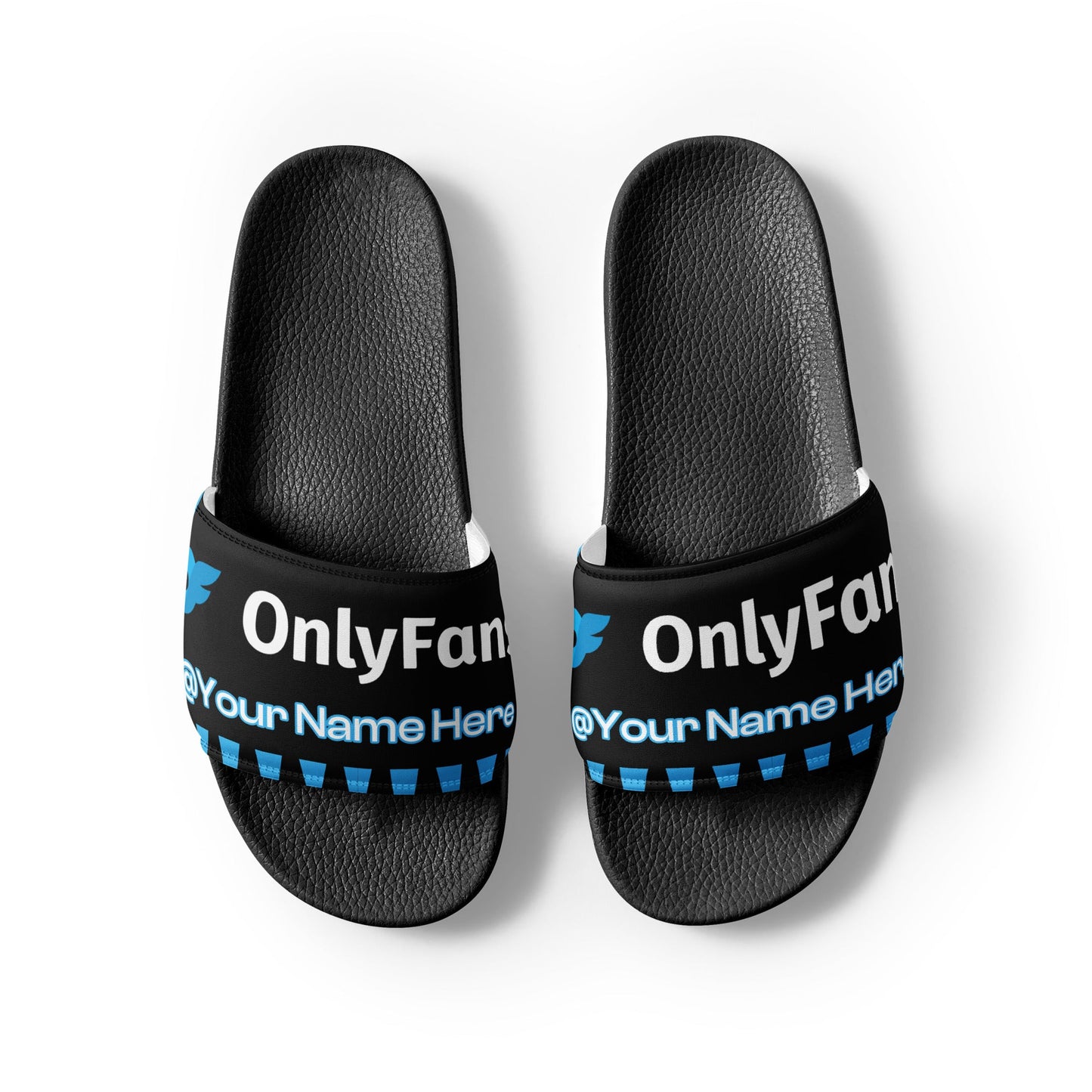 Onlyfans Personalized Slide into Sexy Custom Women's slides sandals slippers Attire T LLC