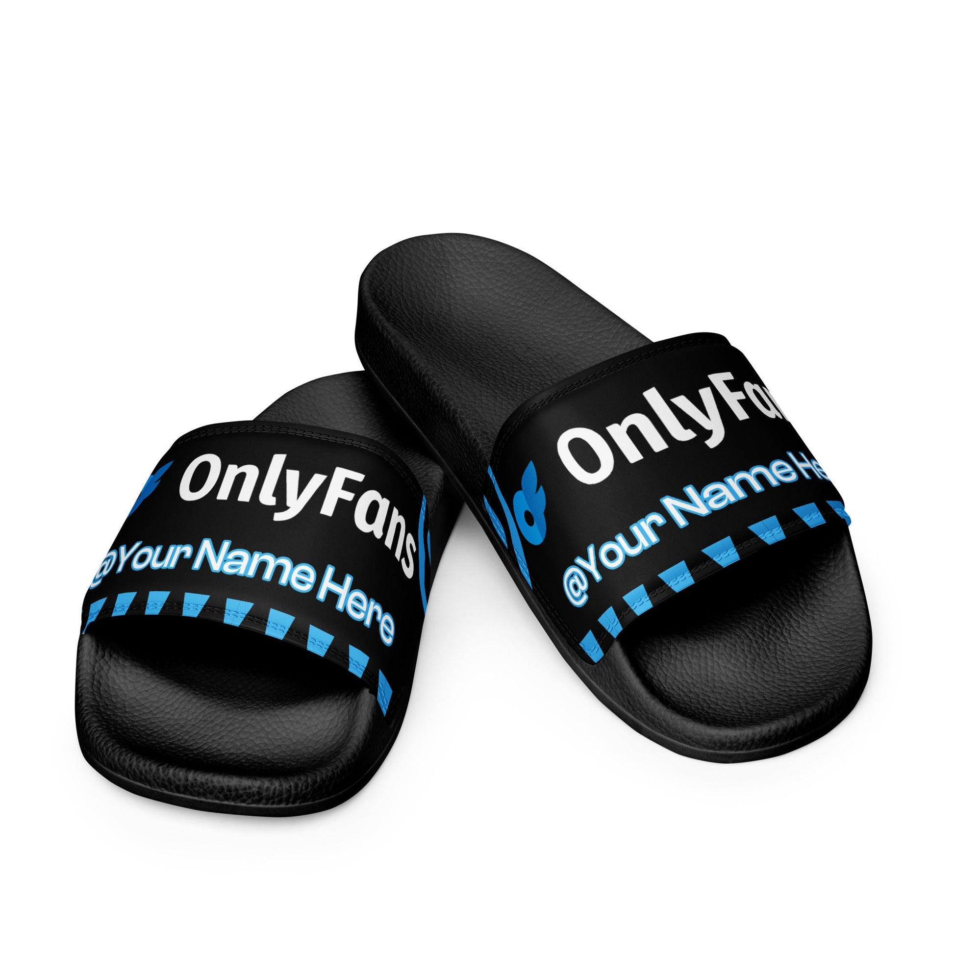 Onlyfans Personalized Slide into Sexy Custom Women's slides sandals slippers Attire T LLC
