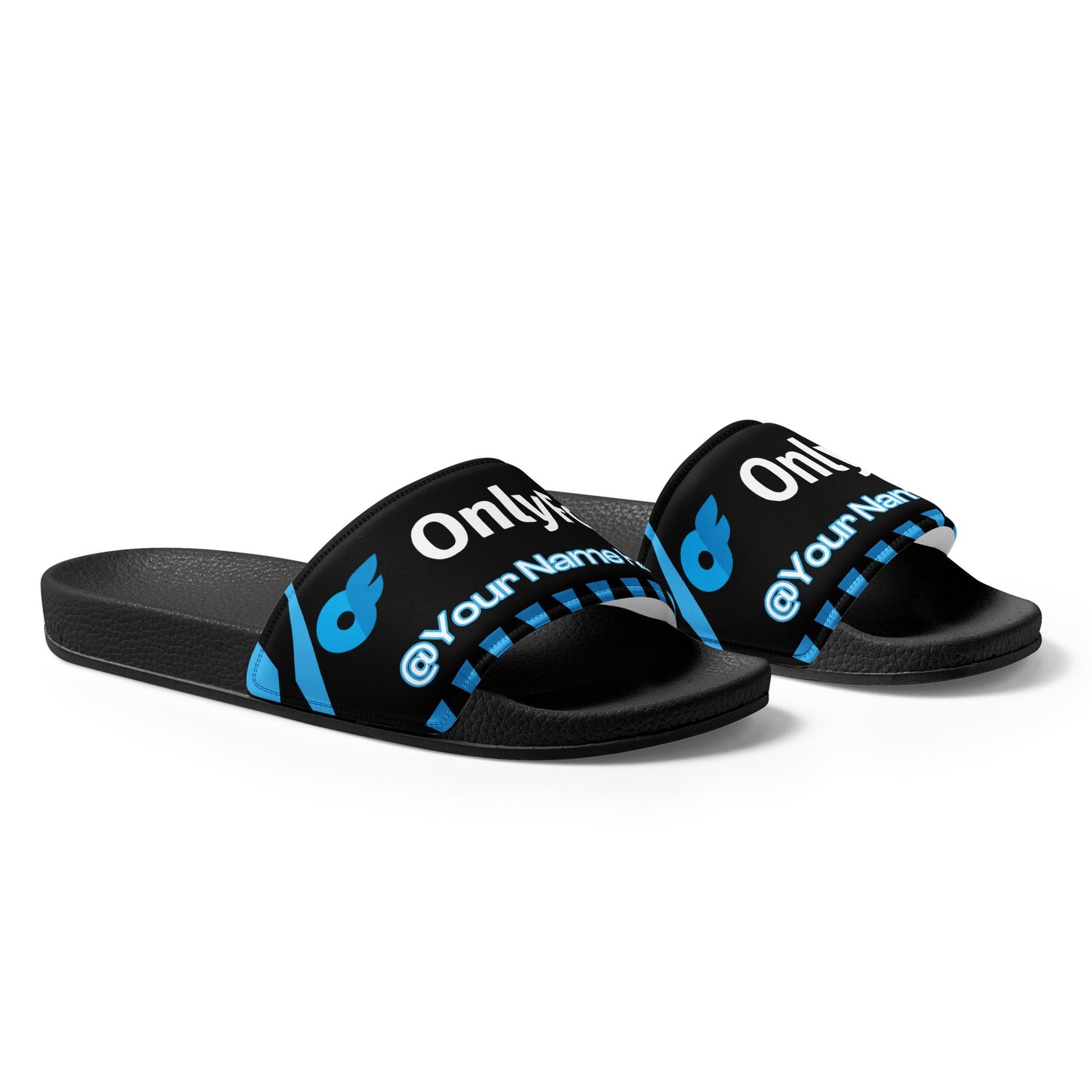 Onlyfans Personalized Slide into Sexy Custom Women's slides sandals slippers Attire T LLC