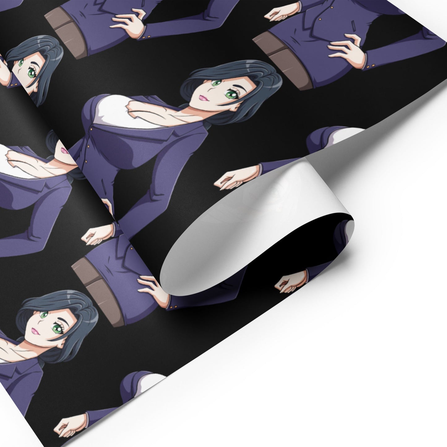 Custom Gifts Premier Wrapping Paper Harajuku Cute Japanese Style Anime Cartoon Girls Gift Wrap Cool Unique Wrapping paper sheets Attire T LLC