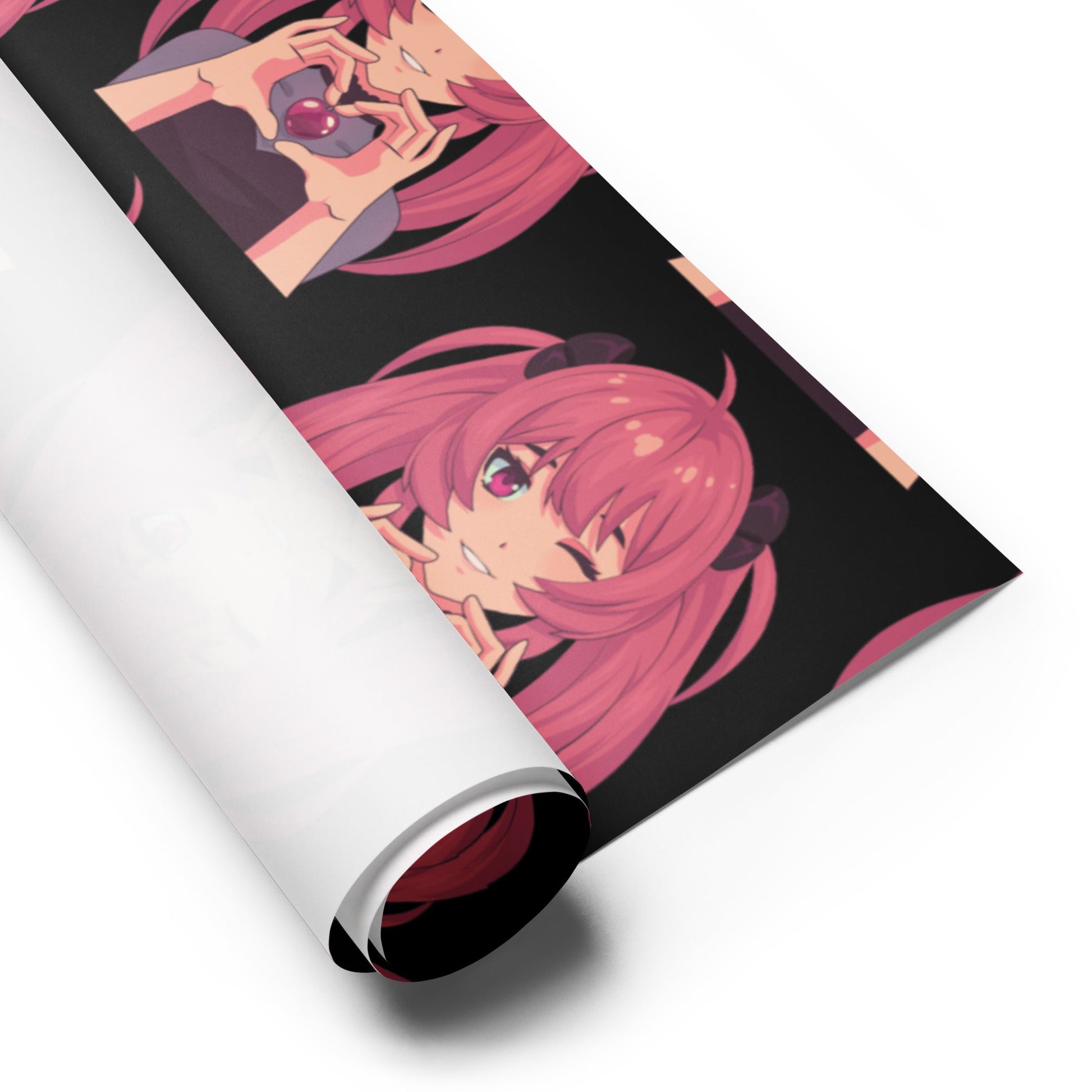 Custom Gifts Premier Wrapping Paper Harajuku Cute Japanese Style Anime Cartoon Girls Gift Wrap Cool Unique Wrapping paper sheets Attire T LLC