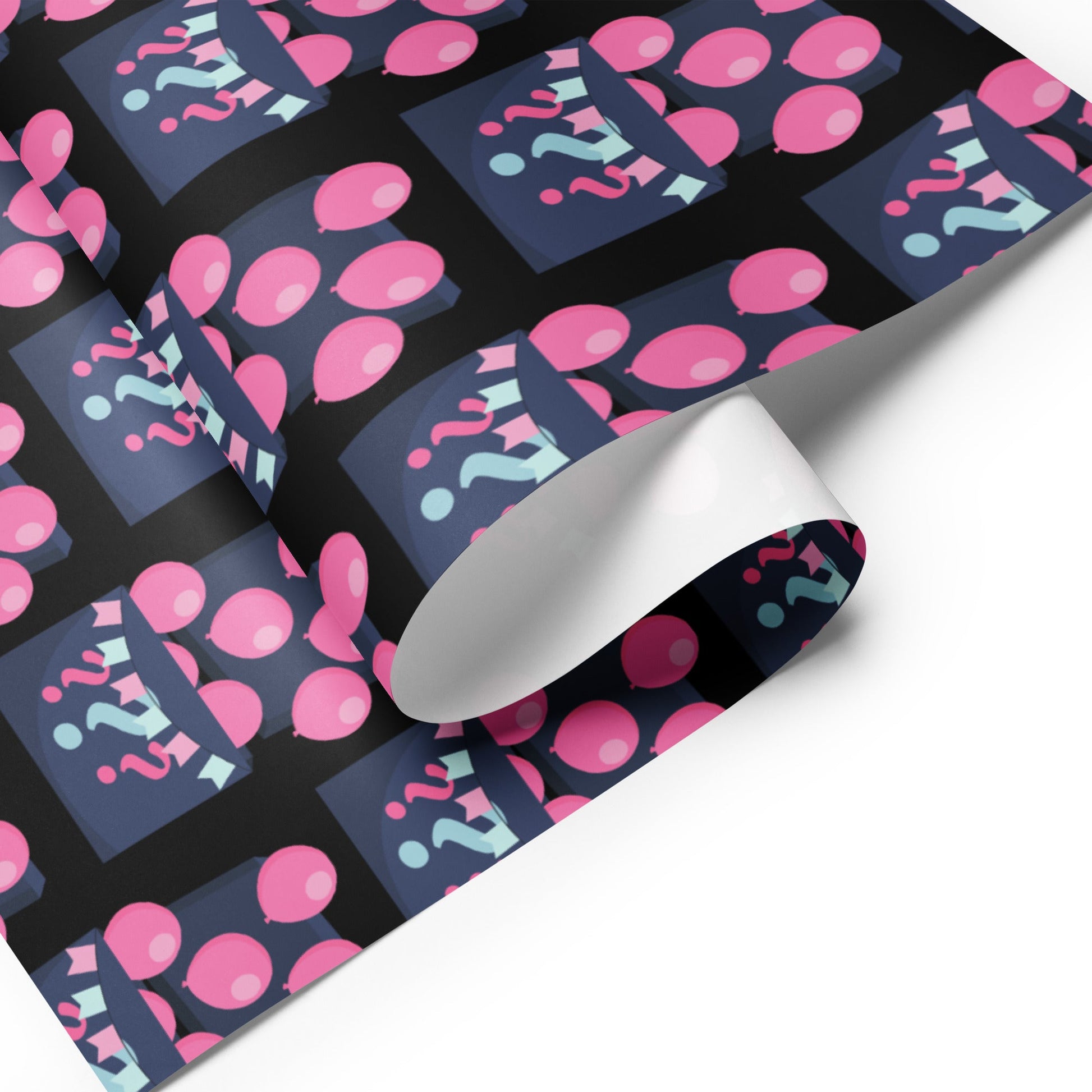 Baby Reveal Baby Shower Party Theme Gift wrap Luxury Premium Wrapping paper sheets Attire T LLC